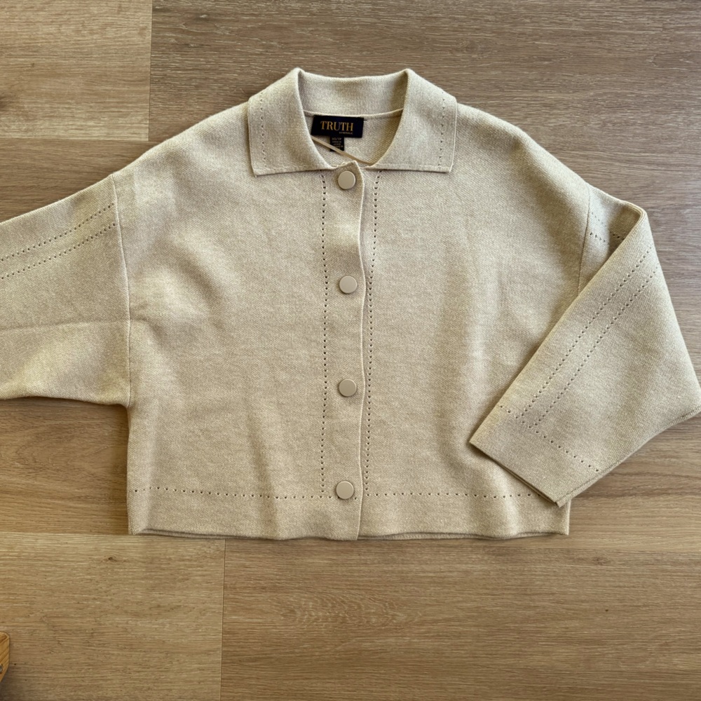 TRUTH by Republic (Saks 5th) Cropped Cardigan